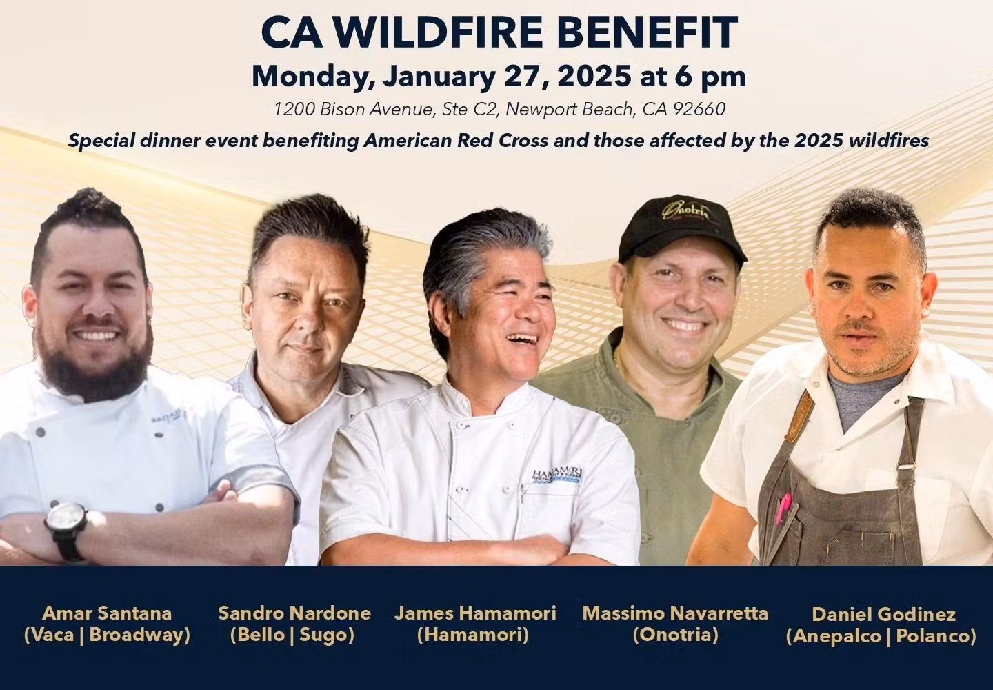 You Can Work with Orange County Chefs to Help L.A. Residents and First Responders During the Fires You Can Work with Orange County Chefs to Help L.A. Residents and First Responders During the Fires